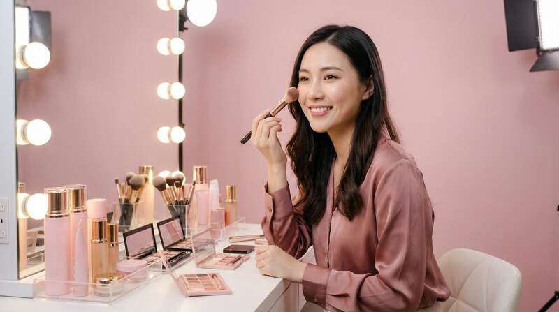 黄色仓库美妆教程视频